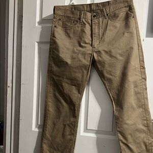 Levis 505 khaki pants